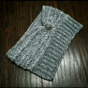 Winter Headband Crotchet Velvet Yarn
